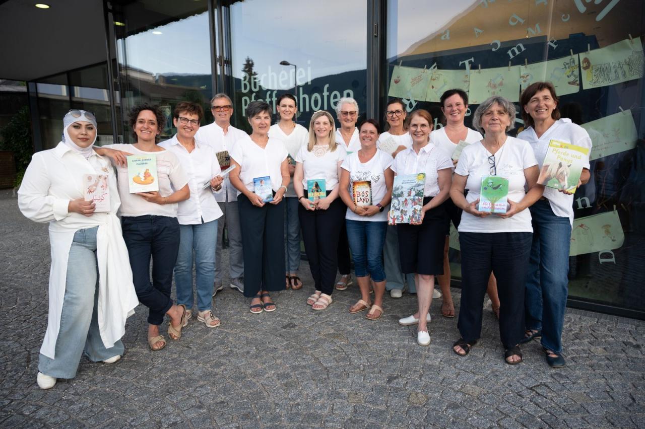 Das Team der Bücherei Pfaffenhofen.