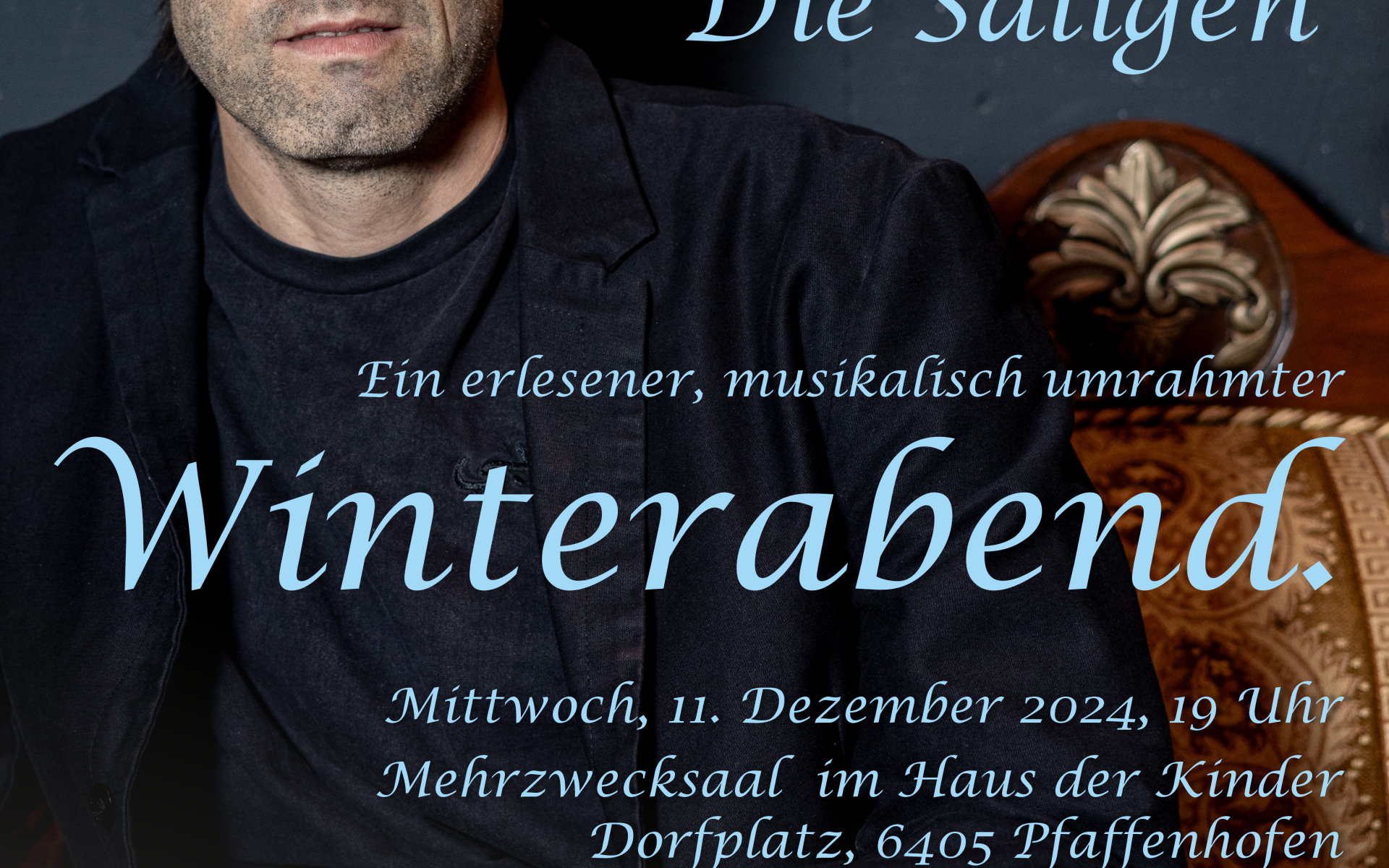 Ein erlesener, musikalisch umrahmter Winterabend.